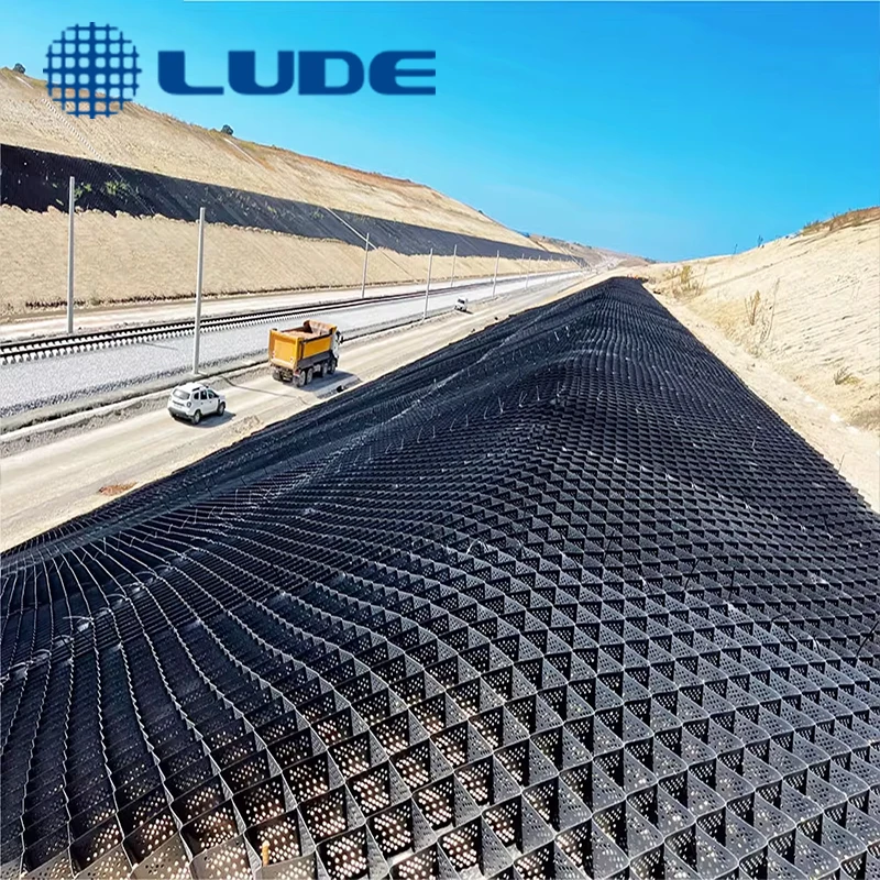 welder terram smooth walkway geocell preis for steep slope geocell gravel grid for road