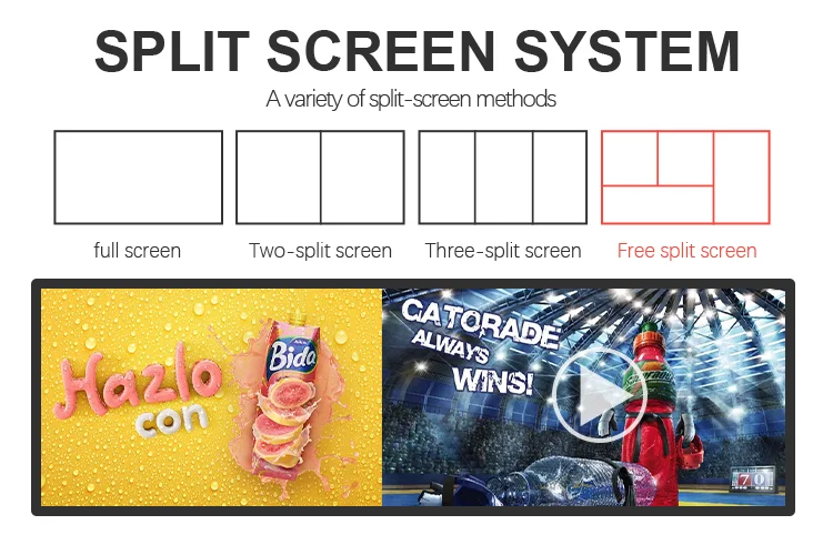 Screen Stretch Bar Lcd Display 23.1 24 24.5 28 28.6 36 37 43 Inch Ultra Wide Supermarket Shelf Signage Advertising Display