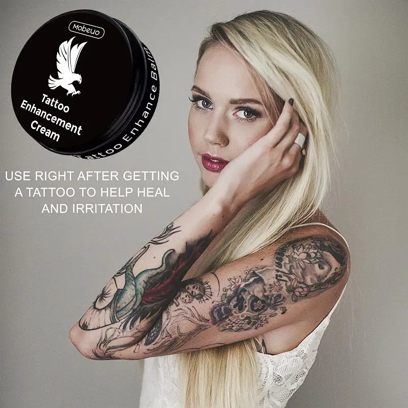 OEM ODM Private Label 50g natural color Tattoo Enhance Ink tattoo aid Cream on hot sale