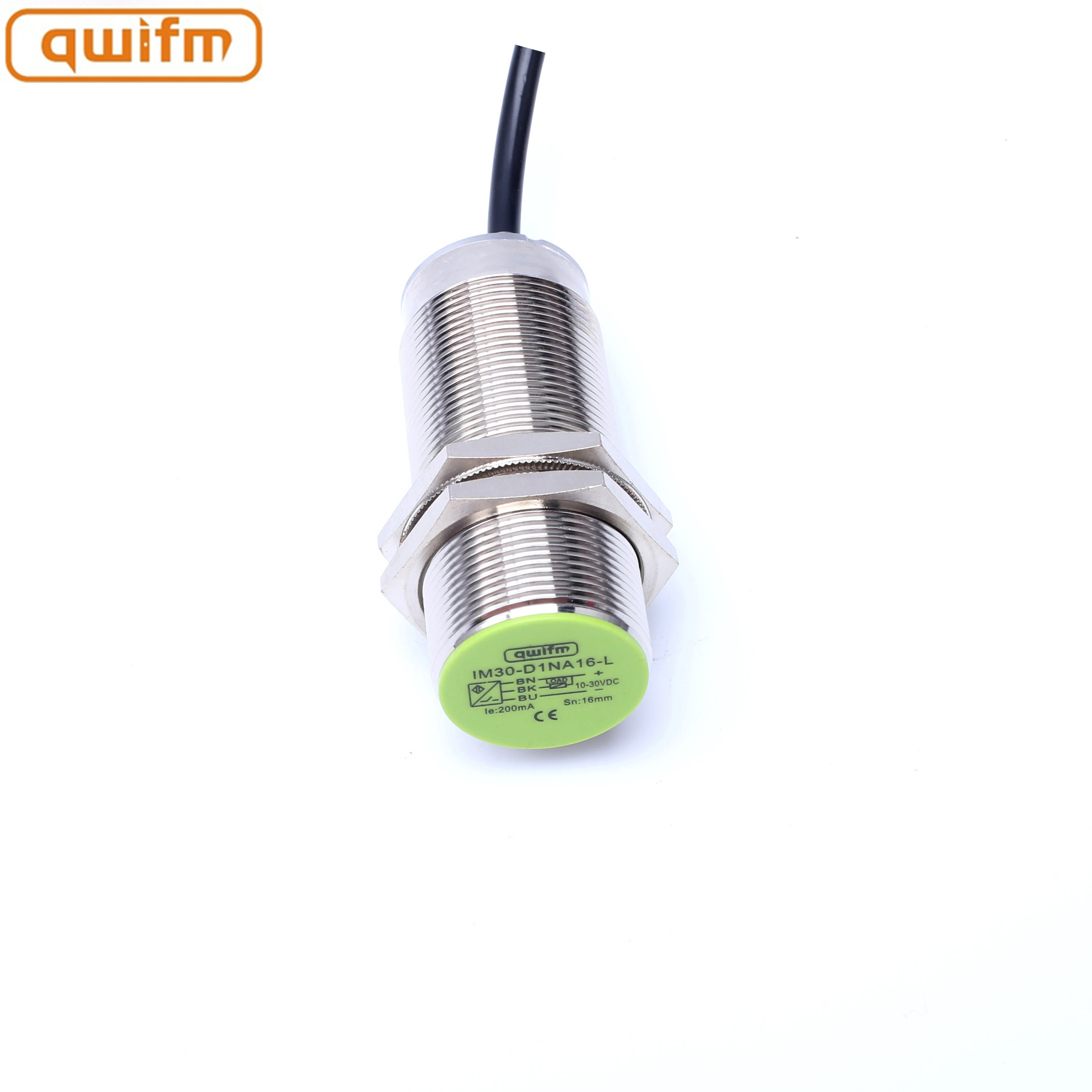 Manufacture long-distence non-flush inductive capacitive pnp proximity sensor