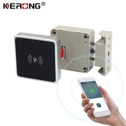 KERONG Combination Digital Wristband RFID Smart Locker  Locks For Filing Cabinets