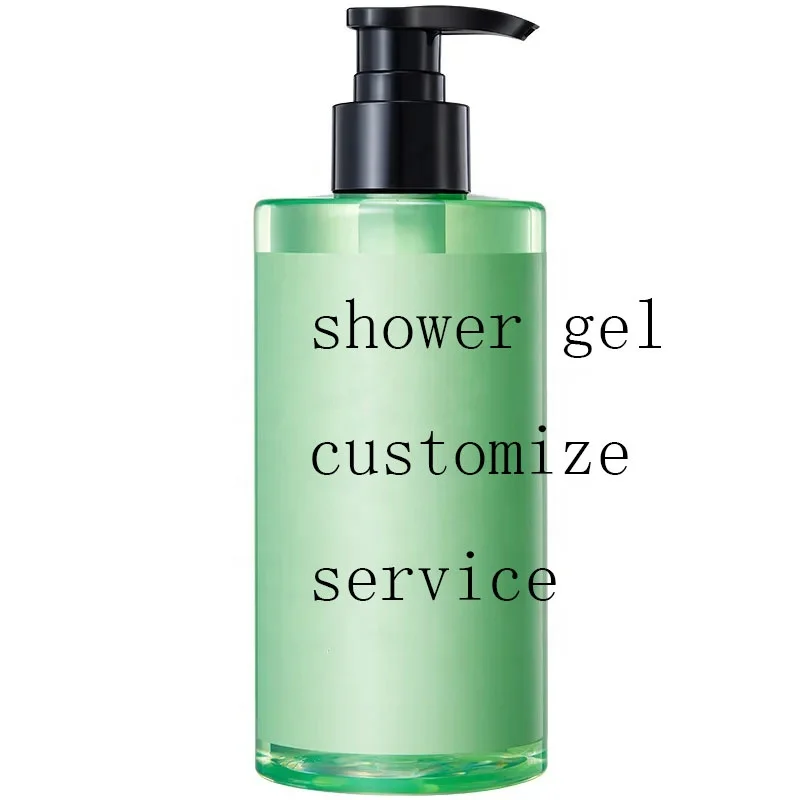 Natural ingredient shower gel for women private label bady 2 in 1 shower gel