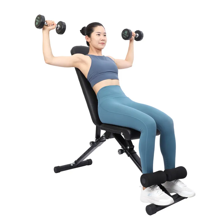 Hot selling multifunctional adjustable dumbbell bench home sit-up board