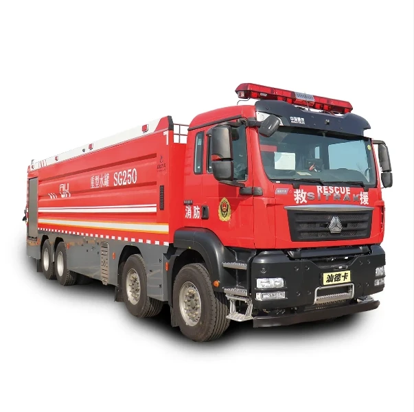 Water Tanker Fire Truck