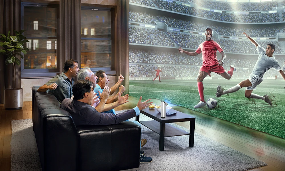 Rotate Lens Electodeless Focusing 23 Countries Languages Alloy Android 7.1 Wireless Wifi And Mini Projector