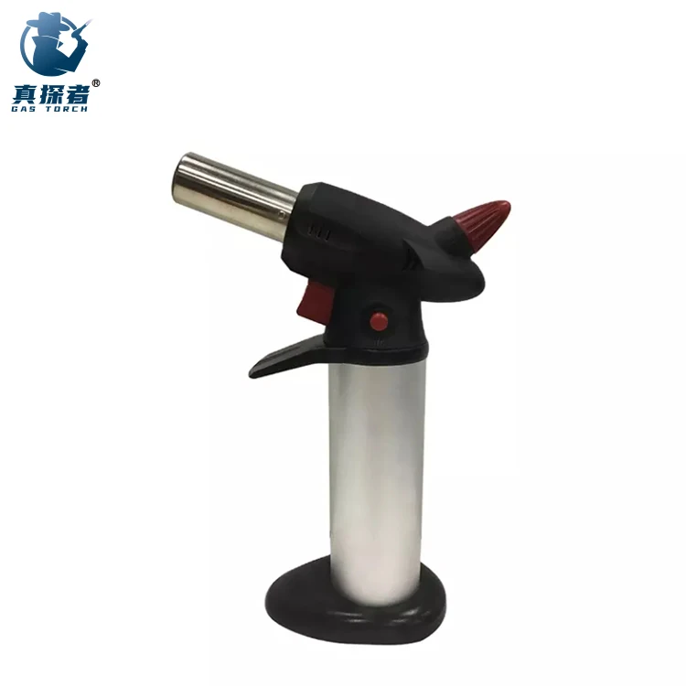 Gf-878 Custom Cooking chefs Blue Flame Butane Lighter Gas Lighter For Kitchen