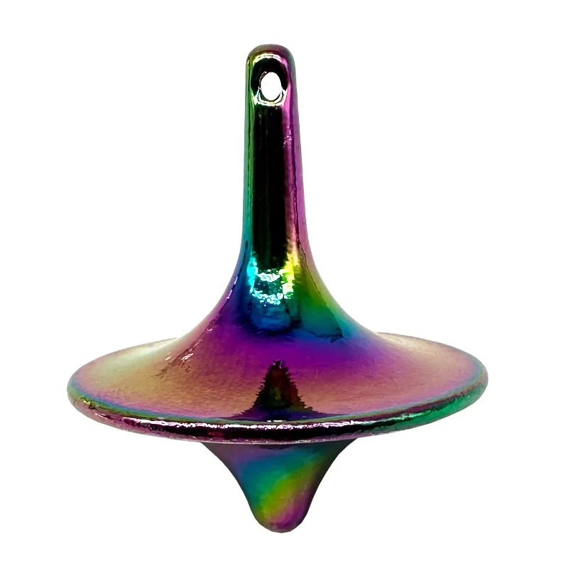 Hot selling zinc alloy inception Accurate Shiny Precision Machined Spinner Top Precision Gyroscope Desk Fidget Toy