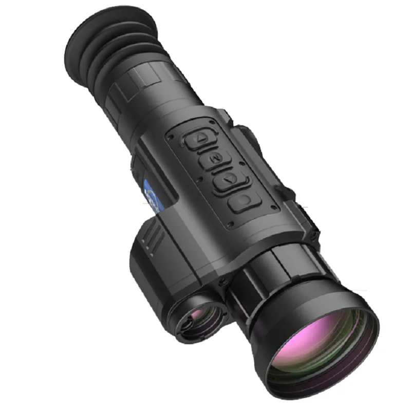 Новинка 12UM 50 мм 640x512 дальность обнаружения 2100 м прицел ночного видения охотничий прицел тепловизор прицел с дальномером
