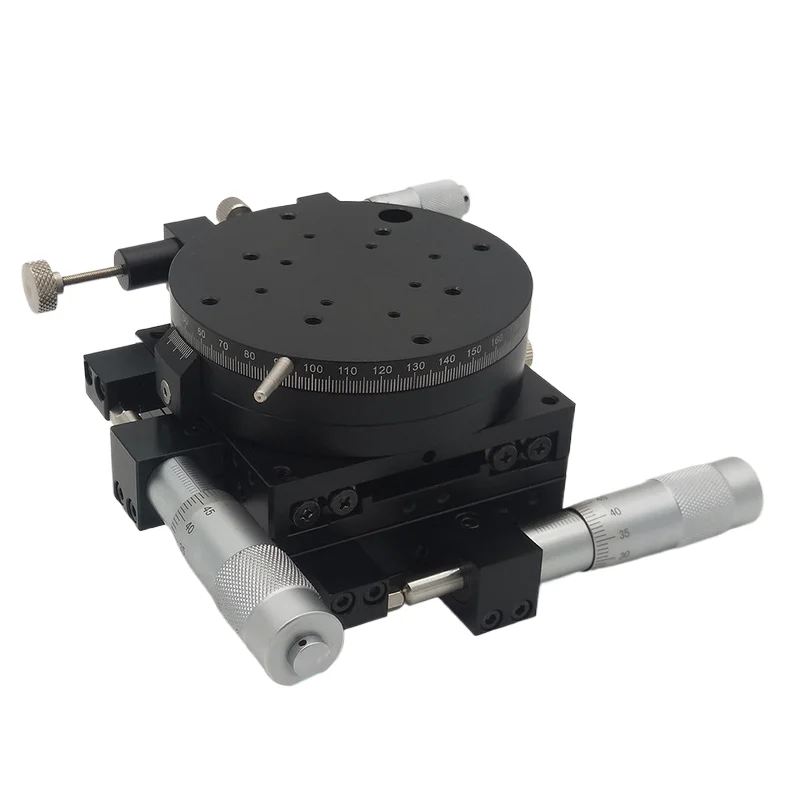 XYR axis 80* triaxial SEMXYR- fine-tuning platform optical displacement table