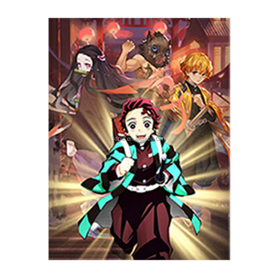 PET / PVC / PP 3D Lenticular Poster Printing , Lenticular Movie Poster Advertisement