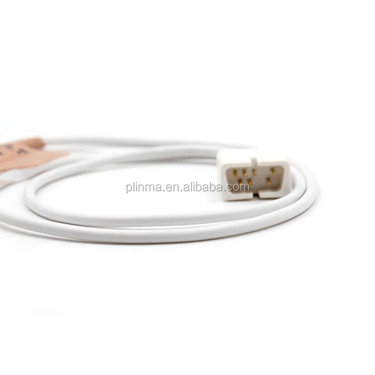 Factory direct pulse oximeter compatible with Nellcor 9-7pins Disposable butterfly type adult SpO2 Sensor 3 adhesive foam