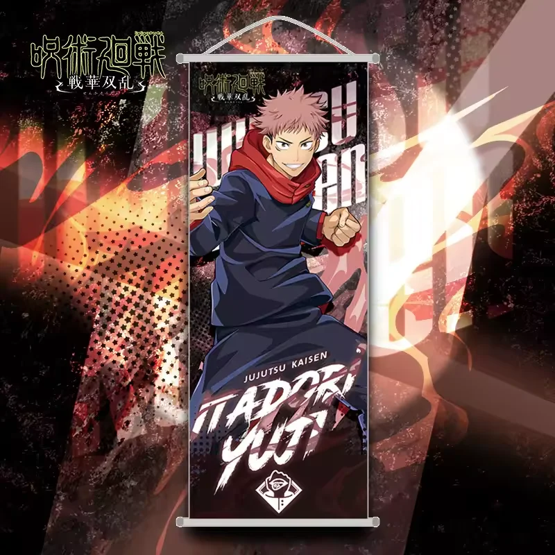 Poster Flag Fabric Display Canvas Hanging Custom Scroll Indoor And Outdoor Hangings Anime Banners