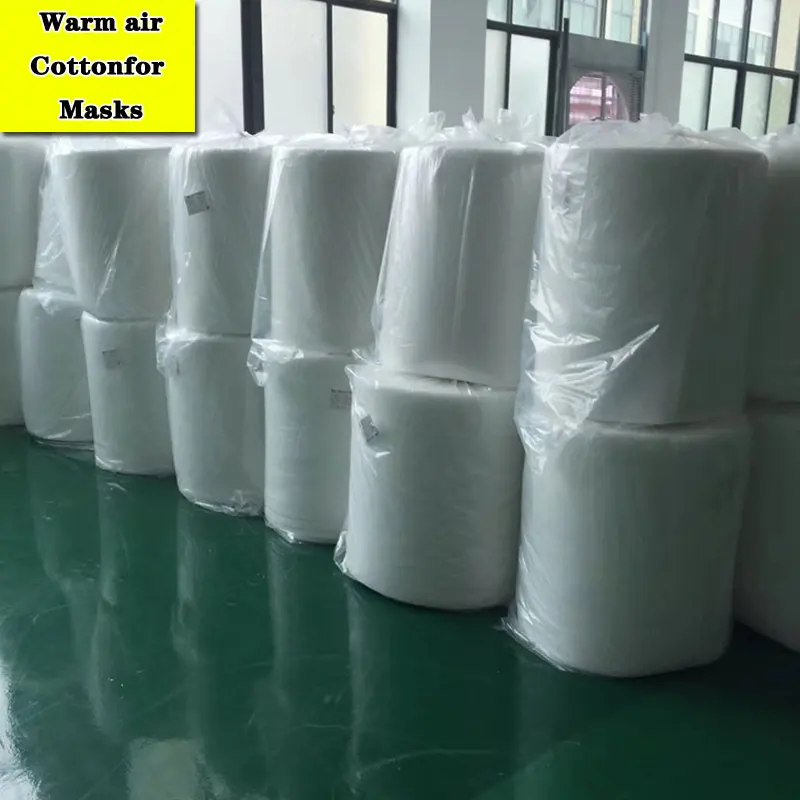 High Bulkiness Good Elasticity Waterproof Hot Air Cotton Non-Woven Cloth