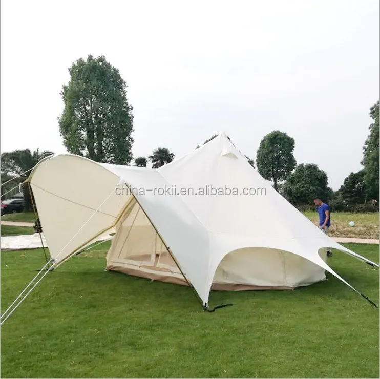 4M Glamping Bell Tents for Boutique Camping and Occasional Family Camping Trips and Festivals