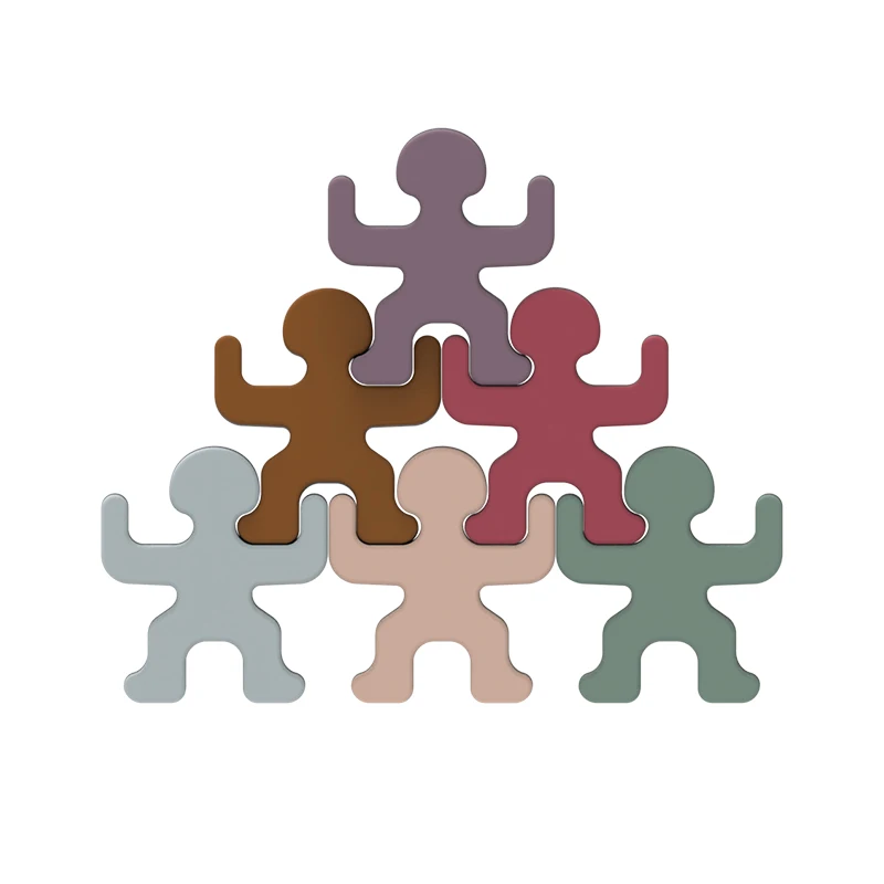 Custom Multiplayer Hercules DIY Cartoon Building Blocks Stacking High Game Balance Building Blocks stacking toy