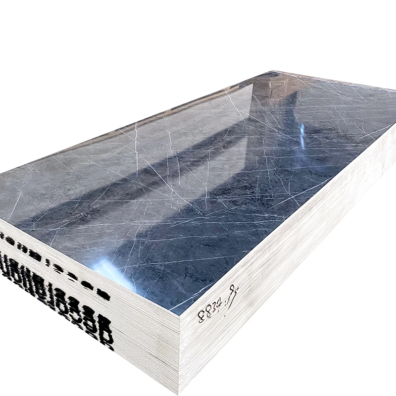 DOWELL 2022 new design  2mm/3mm 4*8 1220*2440 mm Interior Decorative Pvc Uv Marble Sheet Board PVC WALL PANEL