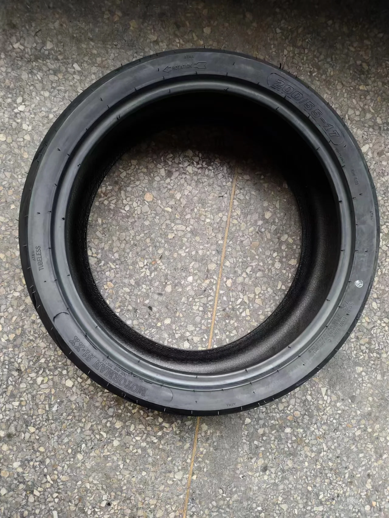 View larger image Share motorcycle tyre 180/55-17 200/55-17