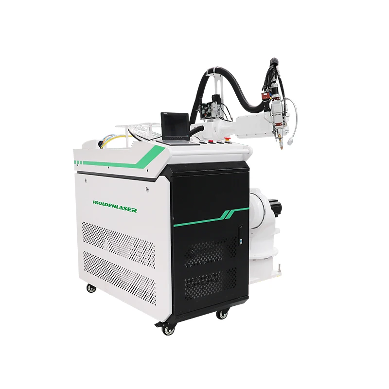 6 axis robot laser weld metal machine fiber laser welding machine for dental lab