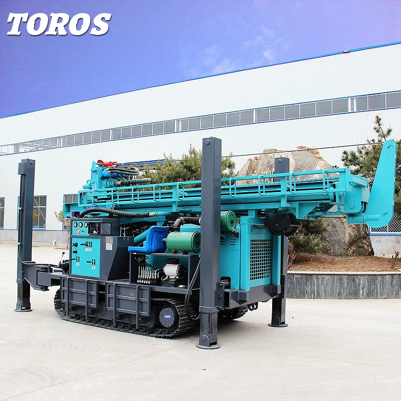 300m Truck Mounted Water Well Drilling Rig Drilling Rig for Water Well Drilling Machine with Air Compressor