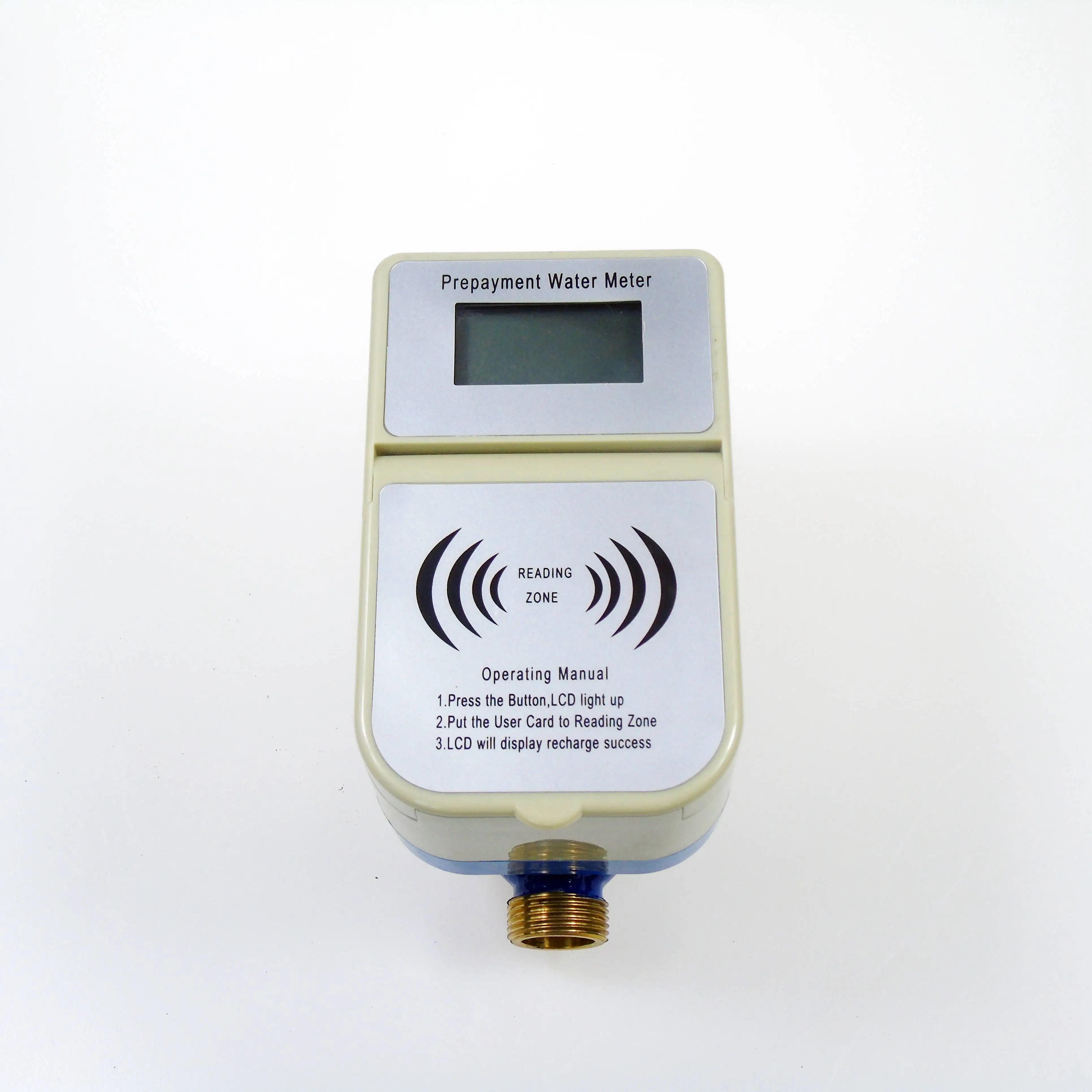 Dn15 Dn20 Dn25 Brass Ic Card Smart Prepaid Water Meter