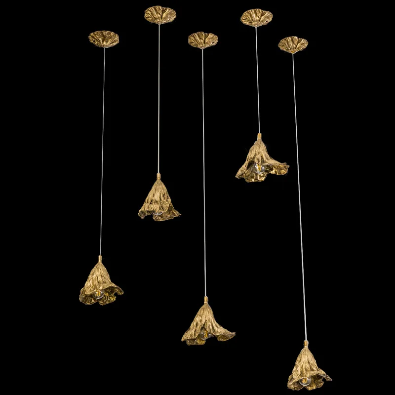 Popular Design Decorative Chandelier Modern Brass Led Pendant Light Lighting Decoration Incredible Hanging Dinning Room Home 95