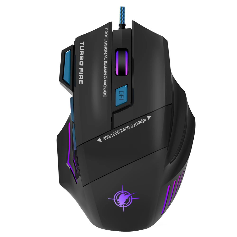 Hot Sale Professional Wired Gaming Mouse Optical Usb Computer Mouse Gamer Mice X7