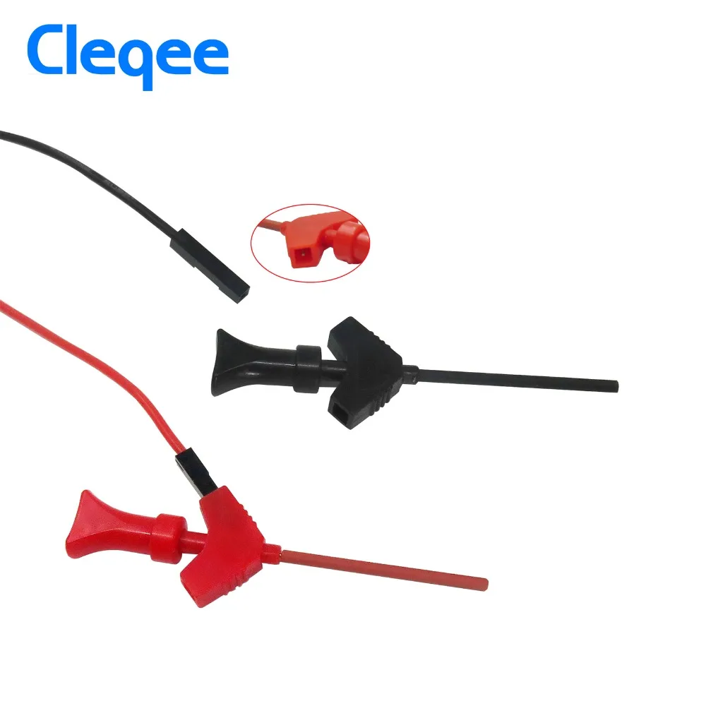Cleqe-2 P1600E 15 in 1 Automotive Probe Set Multimeter Cables Pluggable Banana Plug Insulation Piercing Needle Test Leads Kit