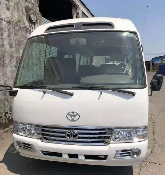 2013 Original Used Japanese to yota coaster  Bus,  30 Seats  15B 1hz Diesel Engine Manual