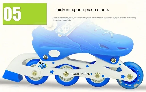 Professional 4 PU adjustable roller wheels high quality factory inline skates for sale
