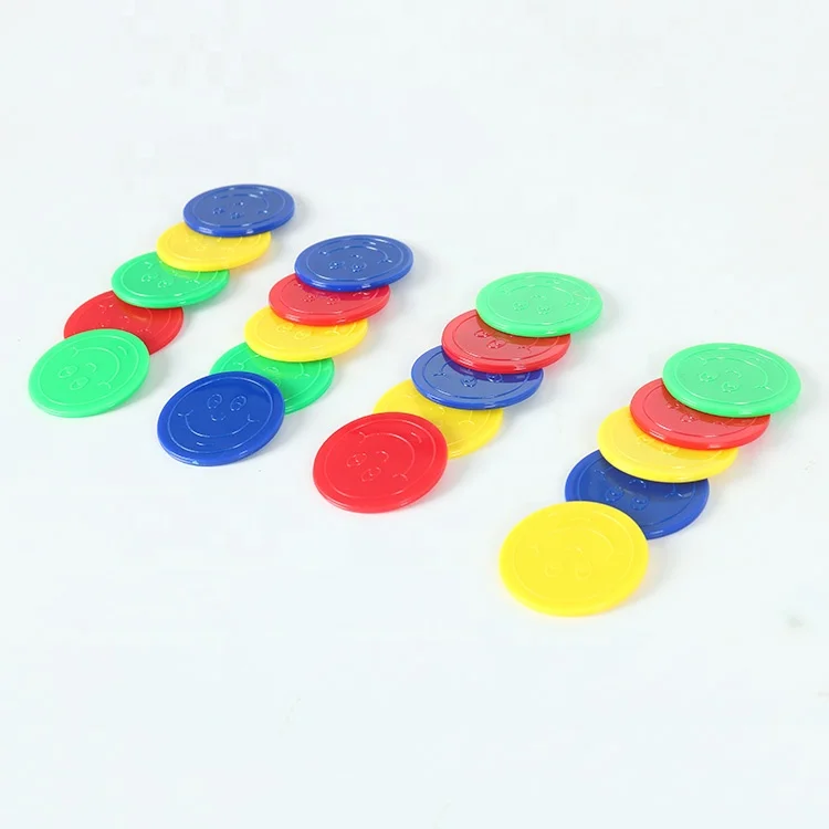 Promotion Custom Plastic Board Game 25mm Trolley Drink Token Coin