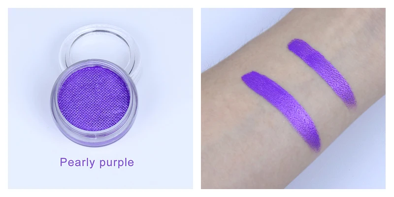 3g private logo professional water based mica pearly color body painting supplies washable Face Body Paint for kids