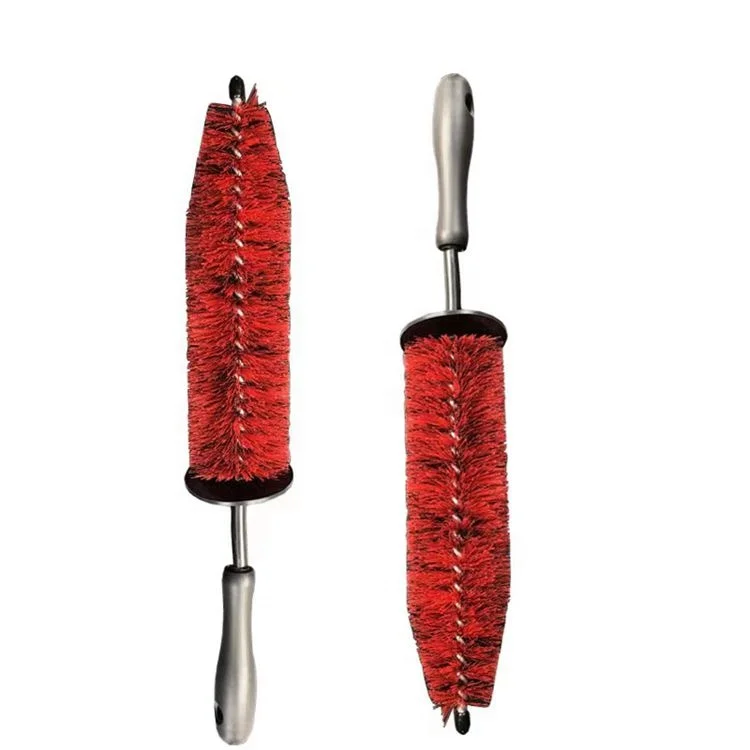 Automotive supplies hub wheel rim  brush Gap cleaning decontamination brush detailing tool