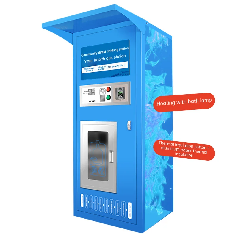 BlueredSmall Refill Ro Reverse Osmosis  Drinking Purified Bottle  Water Vending Machine For Drinking Water water vending machine