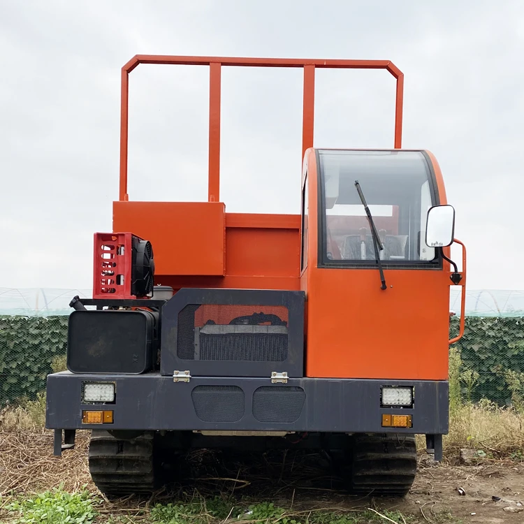 Small Crawler Transporter Dumper Truck Mini Dumper 8 Ton Crawler Carrier dumper loader