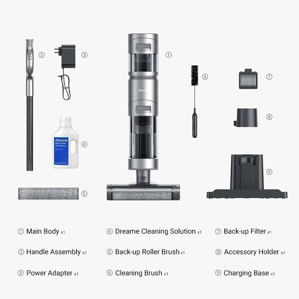 Dreame H11 MAX Handheld Wireless Vacuum Cleaner Portable Cordless Dust Collector Floor Carpet Sweeper Home Broom Cleaning Mop