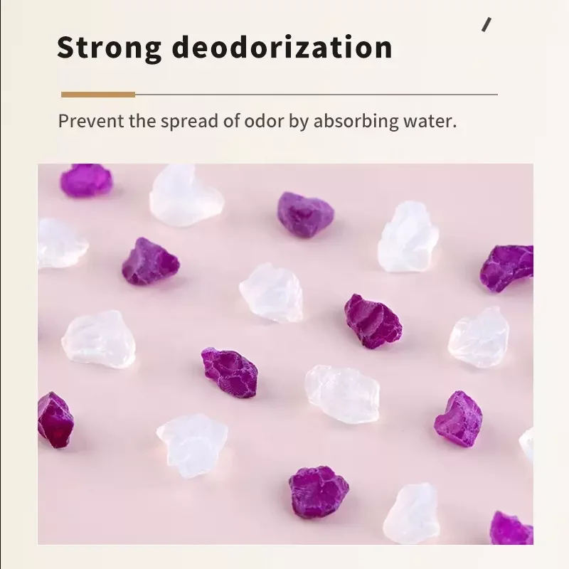 China lonkeen Supply Highly Absorbent Micro Crystals ARENA PARA GATOS Non Clumping Silica Gel Cat Litter sand