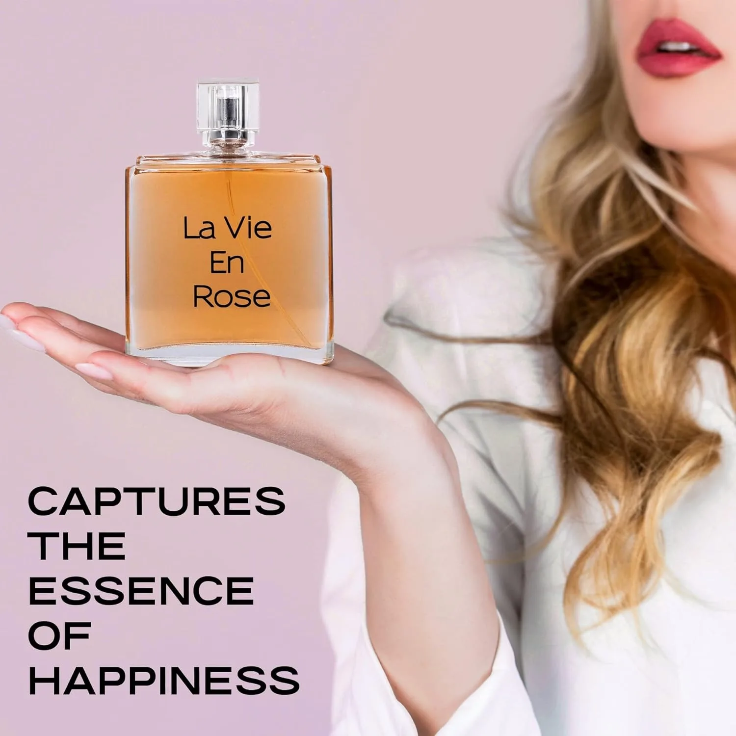 Модные женские духи NovoGlow La Vie En Rose 100 мл/3 4 ароматизаторы с тончайшими эфирными маслами и цветочной эссенцией