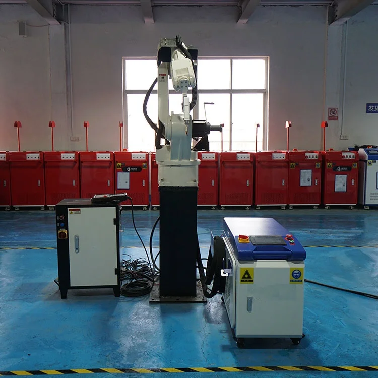 Metal Laser Welder Vertical Robot laser welding machine 1000w For Sale Cnc Fiber Laser Welder