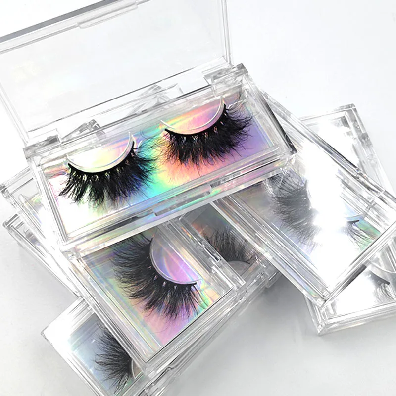 Wholesale professional custom reusable 3D 100% mink eyelashes