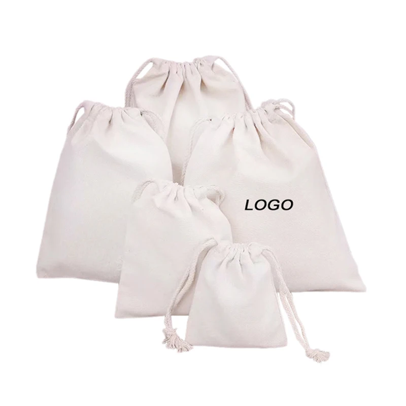 Рекламный Хлопковый мешок для обуви с логотипом