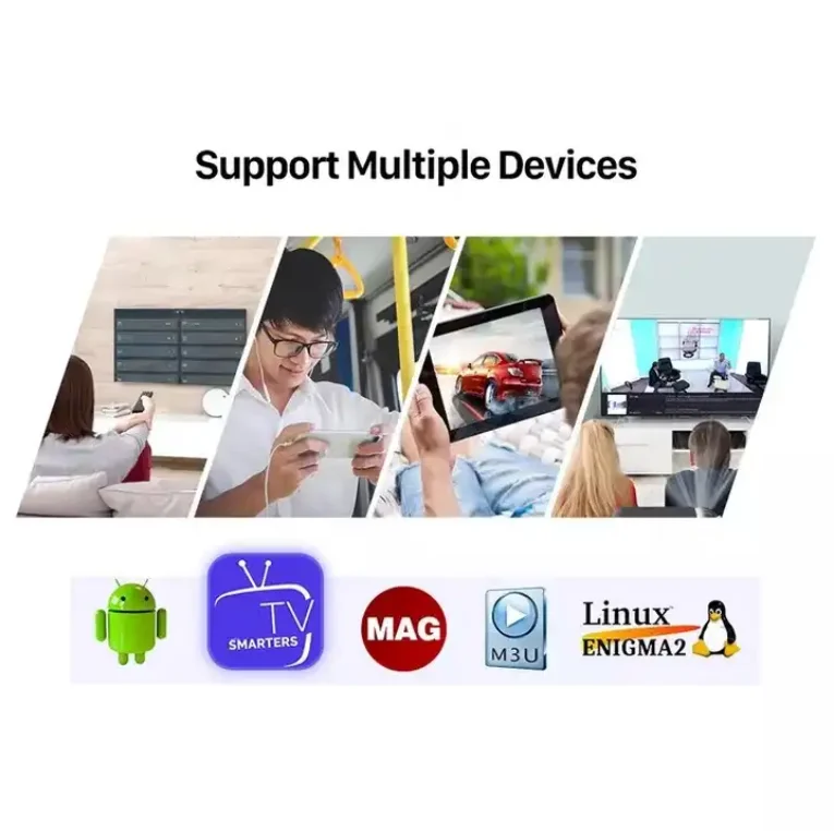 Wholesale Atlas PRO IPTV android Box High Quality 4K Free Test 1 Year Global Live Vod Europe M3U Reseller Panel  IPTV