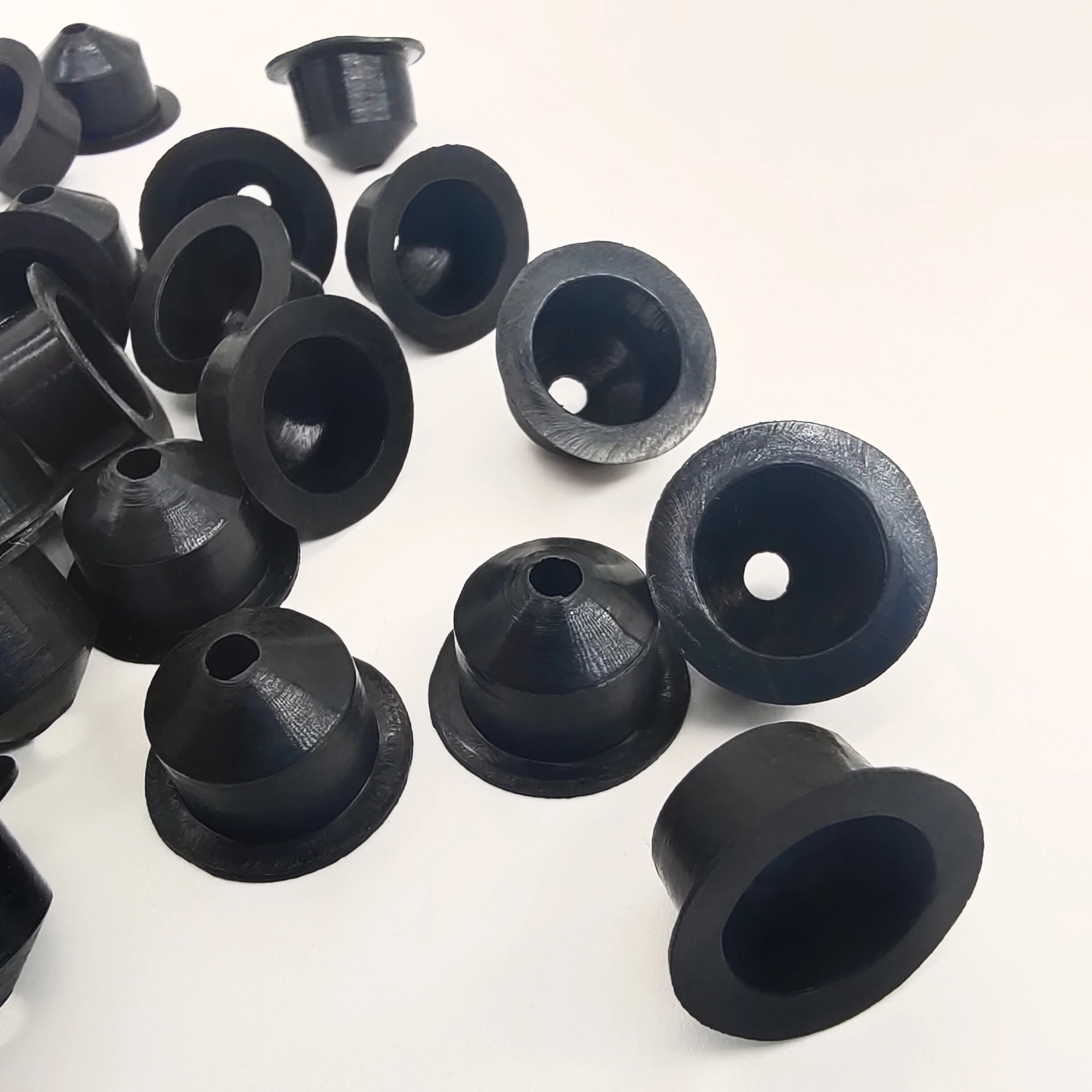 Rubber conical protective c ap acid-alkali resistant rubber profile