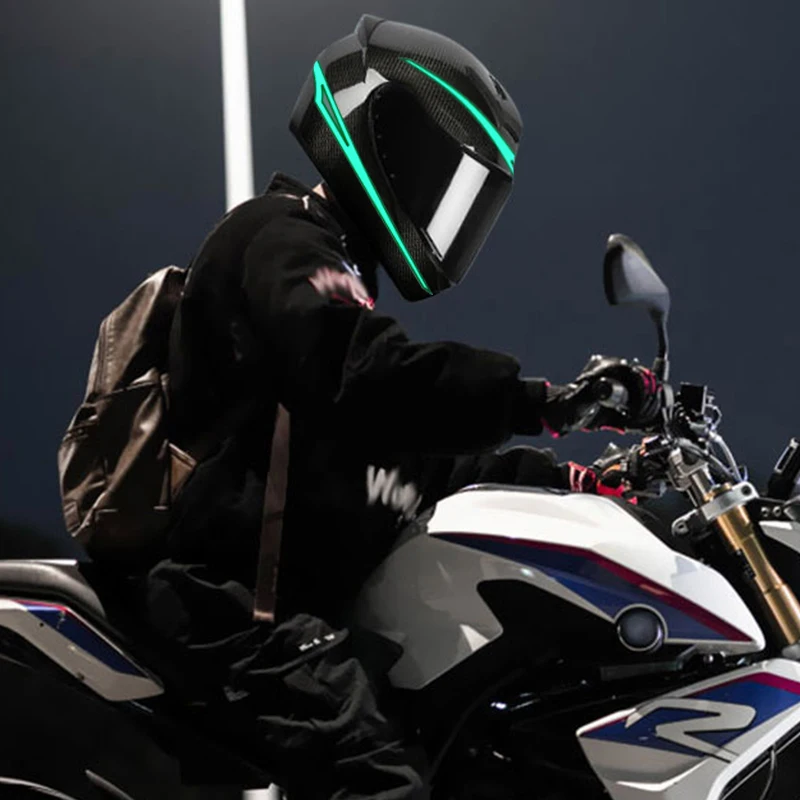 FMT-222 Helmet EL light tape LED Safety Glowing Tape for Helmet DIY Light Sticker Blade rechargeable battery