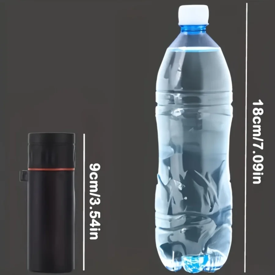 2000x25 High Definition Monocular Telescope Manual Focus Compact Handheld Scope for Travel & Sports Events