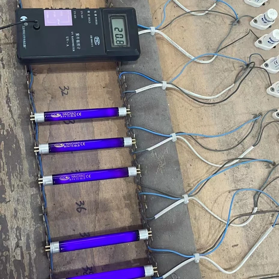 HAICHAO good qualityT5 4W 6W 365nm BLB Black T5 4W 6W 8W  11W 15W  Currency check stage lighting light&lighting