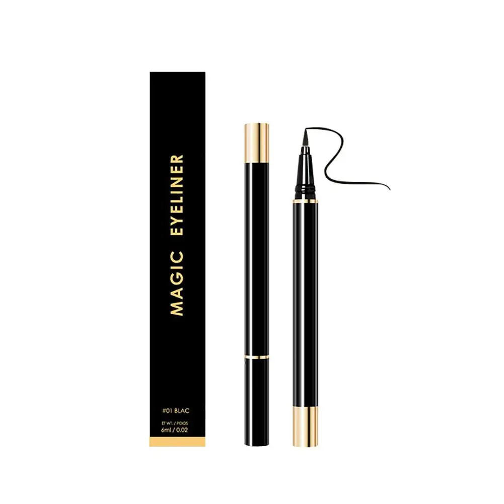 
iFINER 2021 adhesive eyeliner black liquid eyelashes eyeliner waterproof magic eyeliner 
