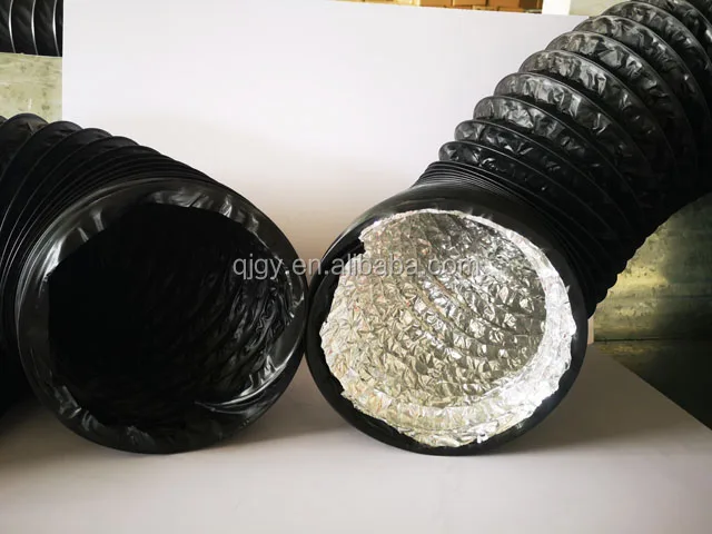 COMBI PVC Fire-resistant Aluminum Foil Flexible Duct air Ventilation Aluminum Ducts Hvac System