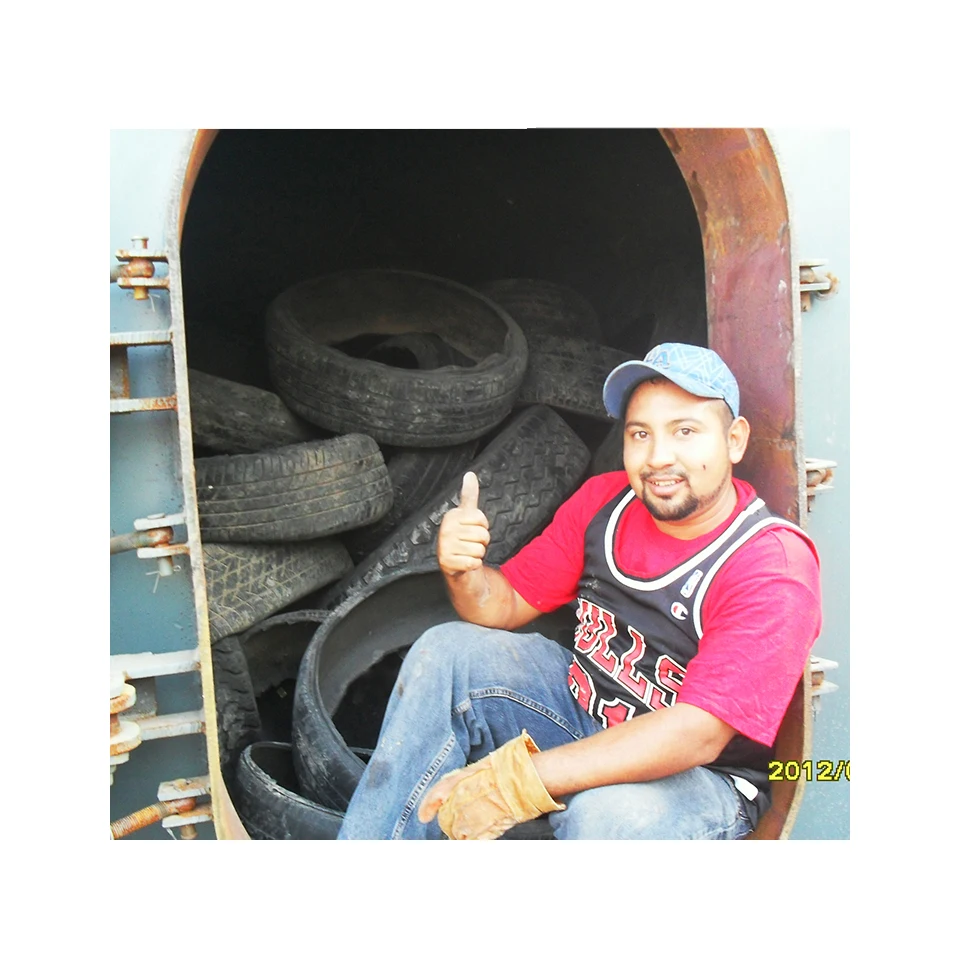 Ланнинг отходов резины переработки пиролиза завод