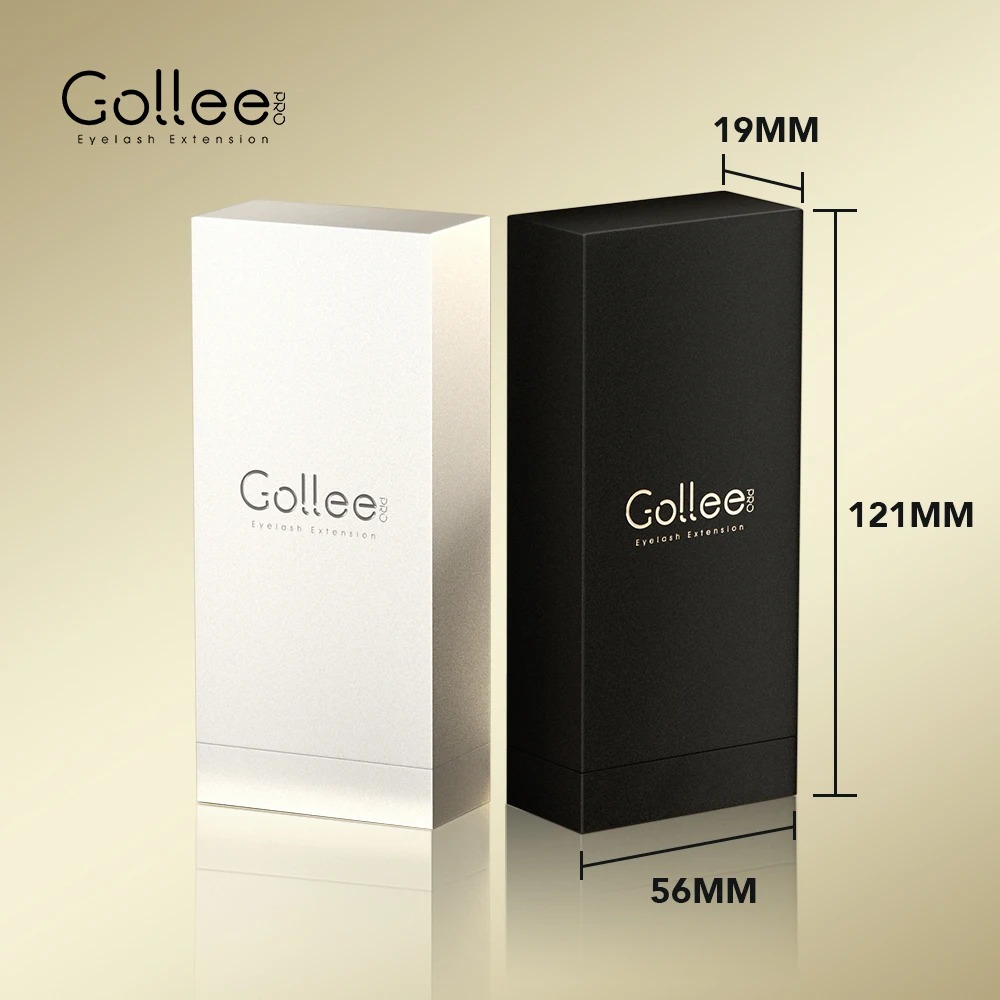 Gollee siberian camellia wholesale professional private label supplies silk faux matte mink individual volume eyelash extensions