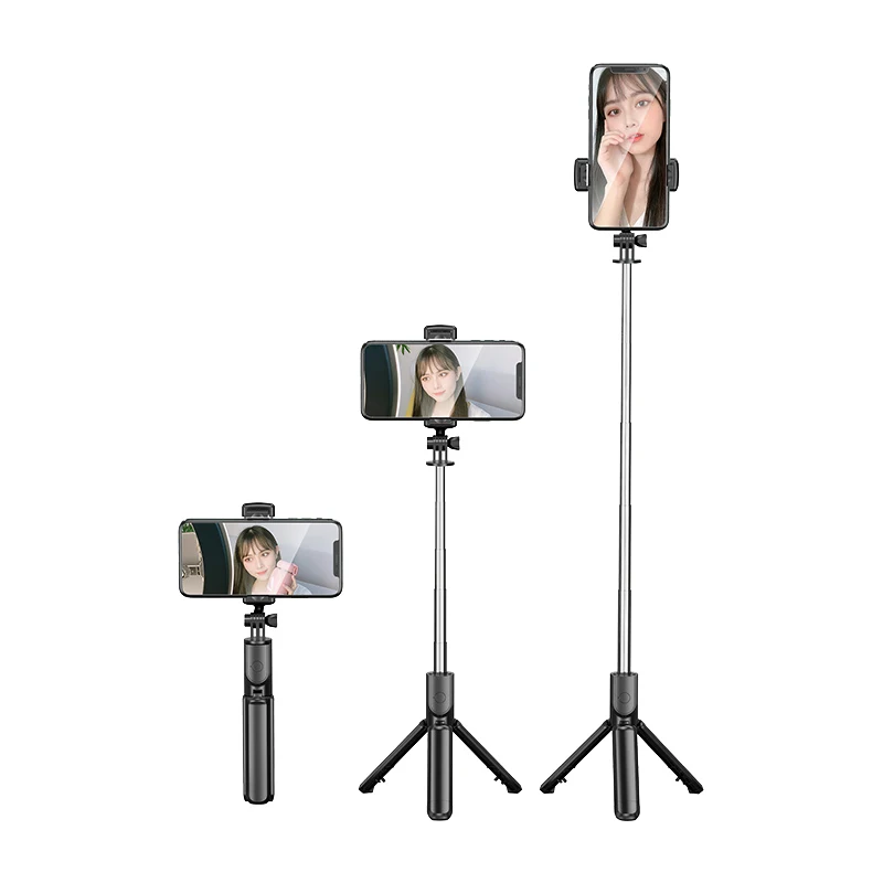 Amazon Hot Sellers 2020 360 Rotation Action Camera Selfie Stick Lipstick Selfie Stick Tripod